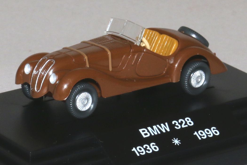 【激レア・BMW Mobile Tradition 記念モデル】1/87 BMW 328 1937 / Brown - WIKING ★1500台限定_画像1