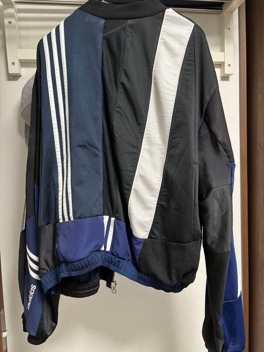 adidas リメイクジャケット　トラックジャケットリメイク