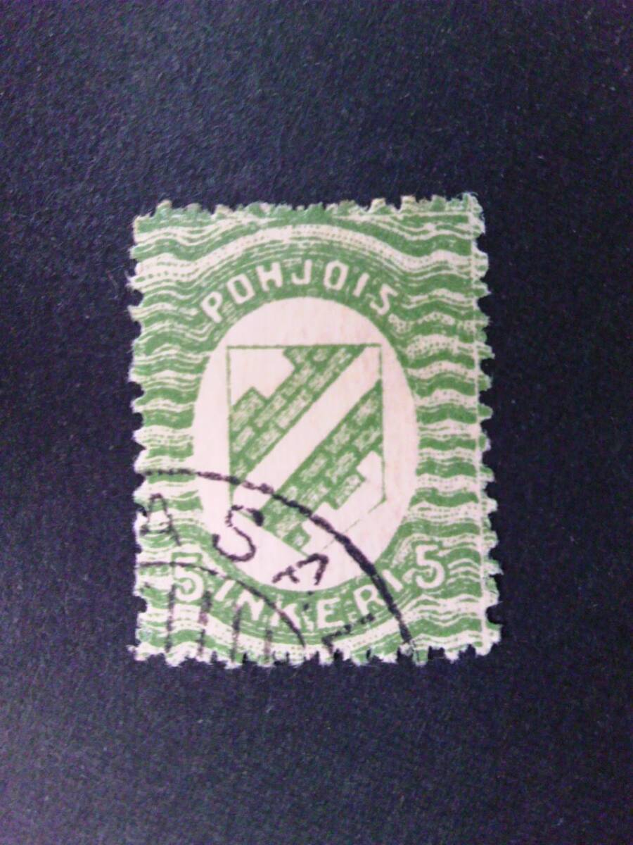北イングリア　最初の切手s 独立2年後ソ連併合 1920 sc#1_画像2