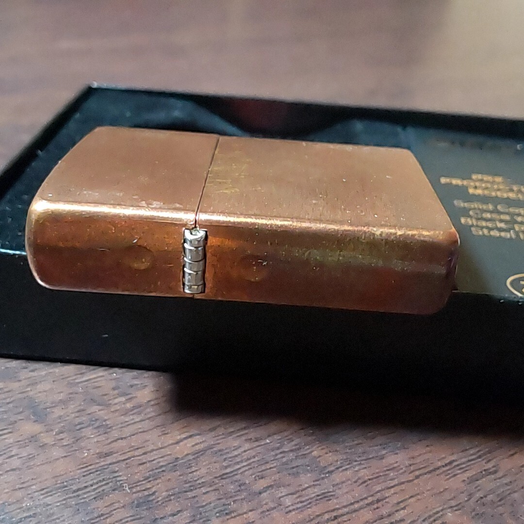 訳あり ZIPPO COPPER カッパー 純銅 新品未使用 箱付きの画像4