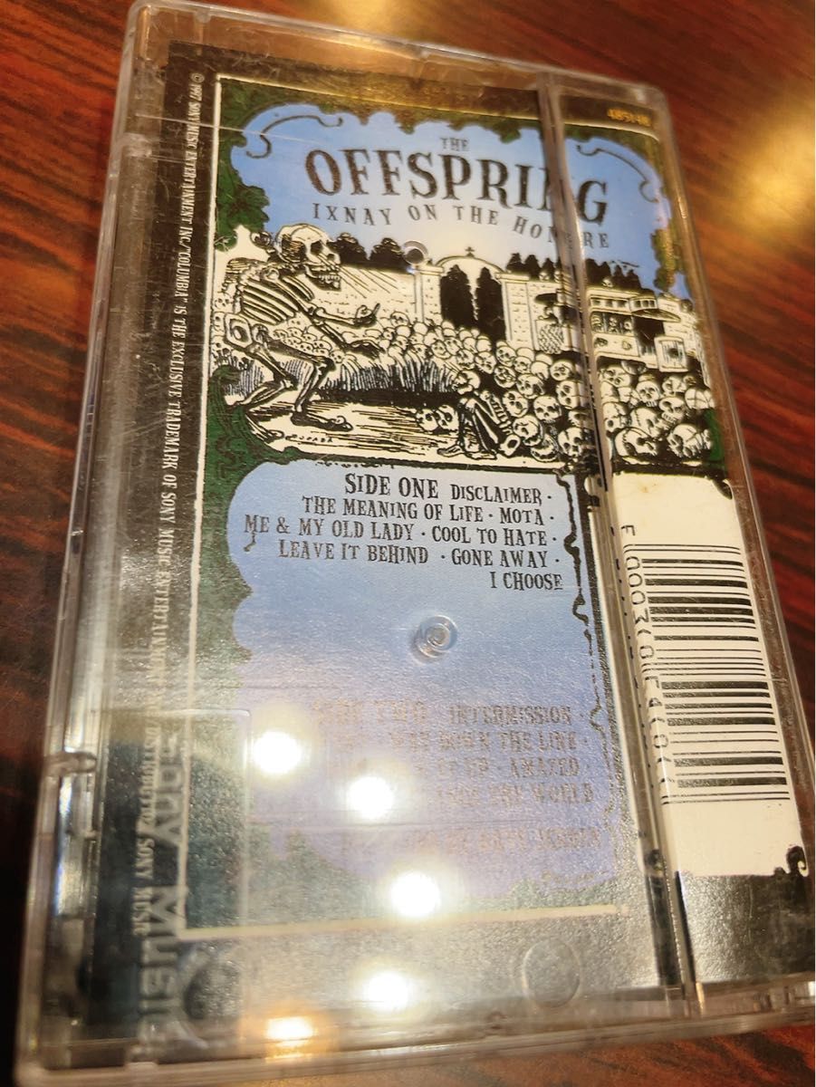 【値下げ】レア THE OFFSPRING カセット カセットテープ オフスプリング