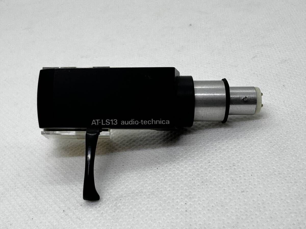 音出し確認済み audio-technica MCカートリッジ AT33E ヘッドシェル AT-LS13 即決_画像3