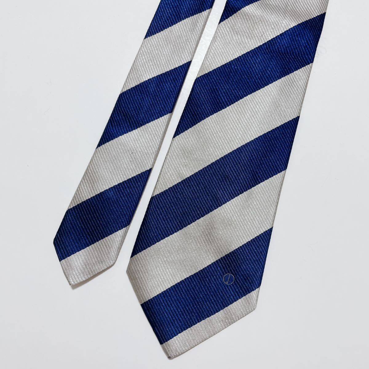  beautiful goods Dunhill necktie high brand reji men taru stripe pattern lustre Logo 