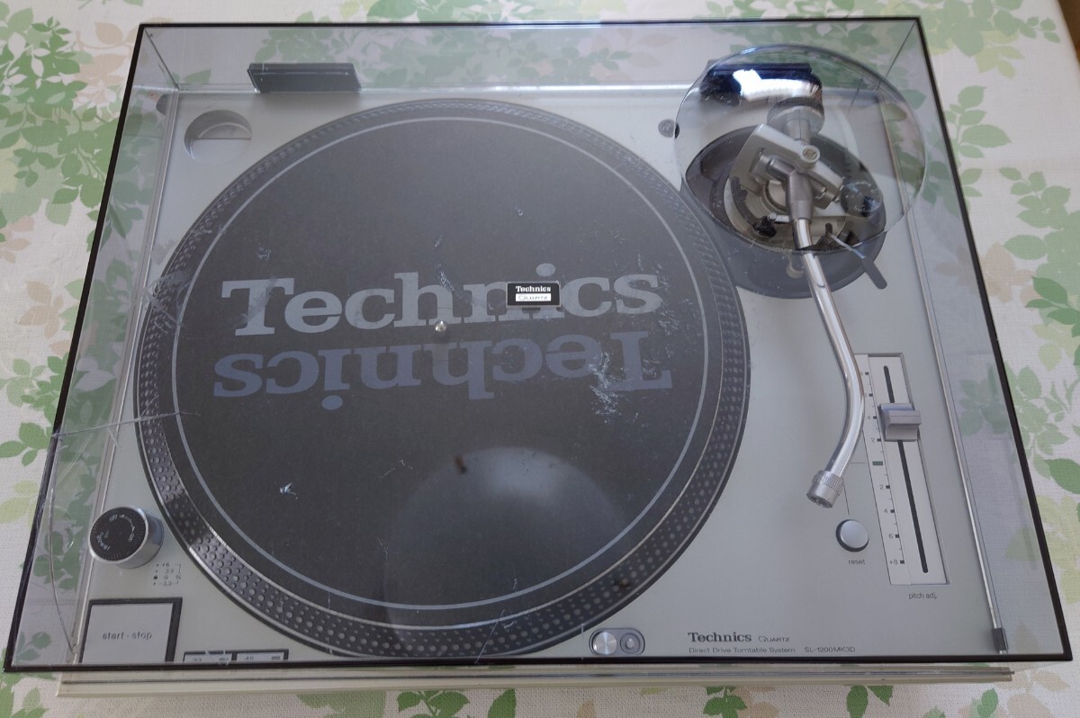 Technics テクニクス ターンテーブル レコードプレイヤー DJ SL-1200MK3D _画像9