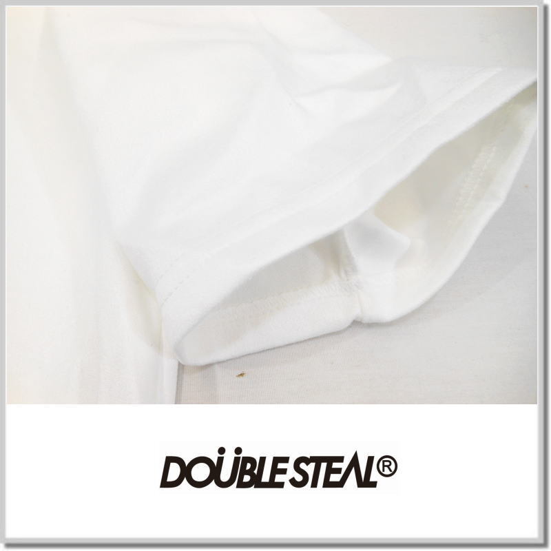 ダブルスティール DOUBLE STEAL ライトスエード Tシャツ 942-12016-51-L 半袖Tシャツ カットソー_画像4