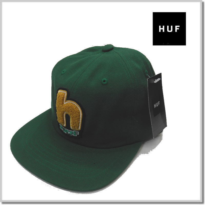 ハフ HUF MOAB H 6 PANEL HAT HT00768-GREEN モアブ H 6パネルハット キャップ 帽子_画像1