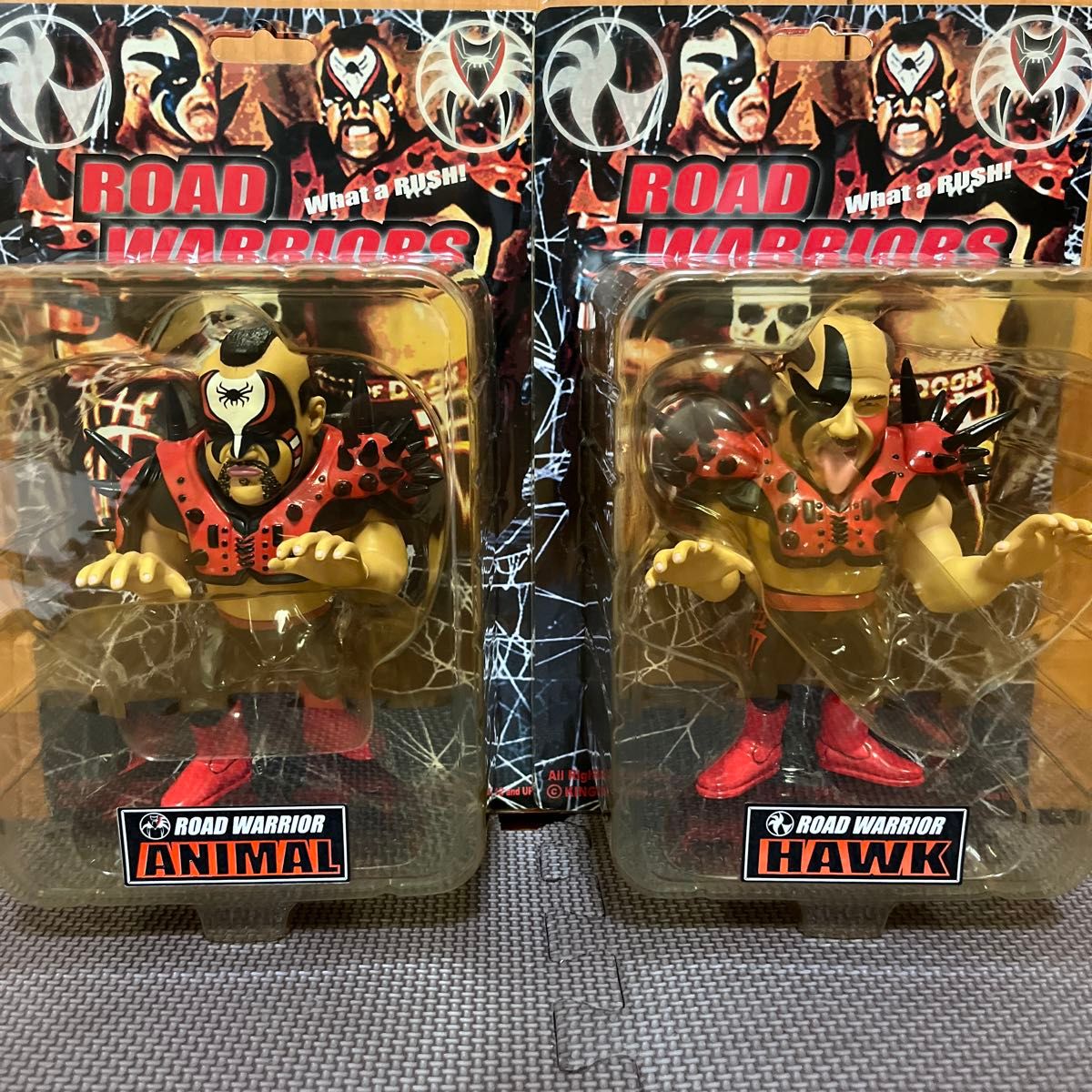 プロレスフィギュア ロード・ウォリアーズ アニマル&ホーク プロレスフィギュア ロード・ウォリアーズ アニマル&ホーク