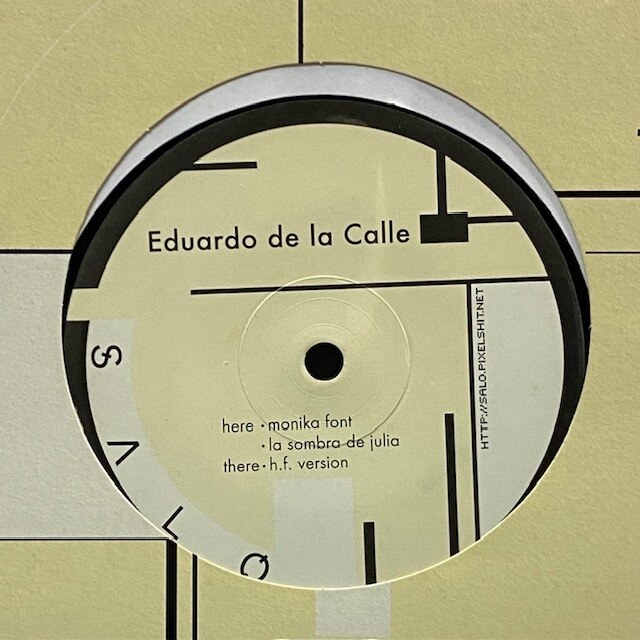 Eduardo De La Calle - H. F. Version（★盤面ほぼ良品！）_画像1