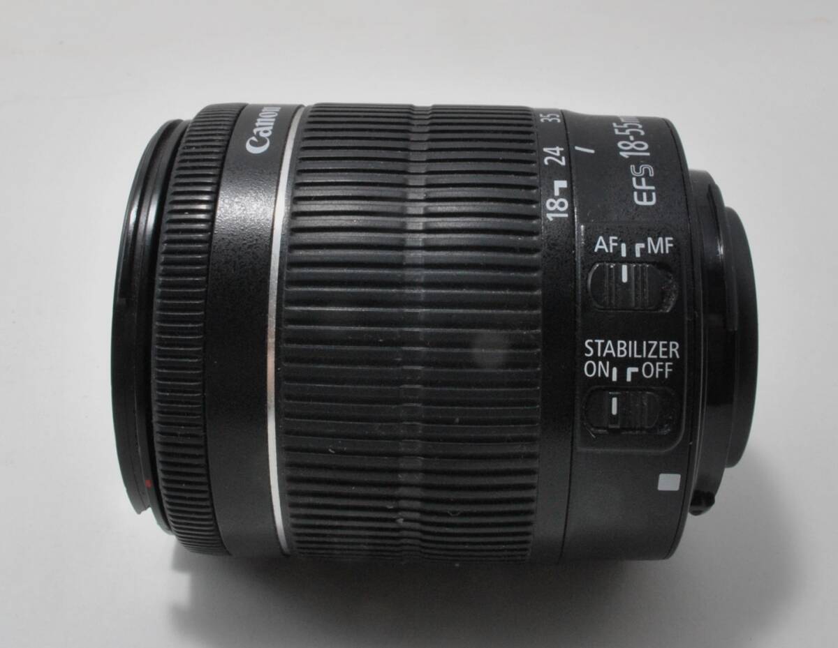 Canon キャノン ズームレンズ ZOOM LENS [ EF-S 18-55mm 1:3.5-5.6 ] IS STM 　ジャンク　#3055　＃Y431　_画像2