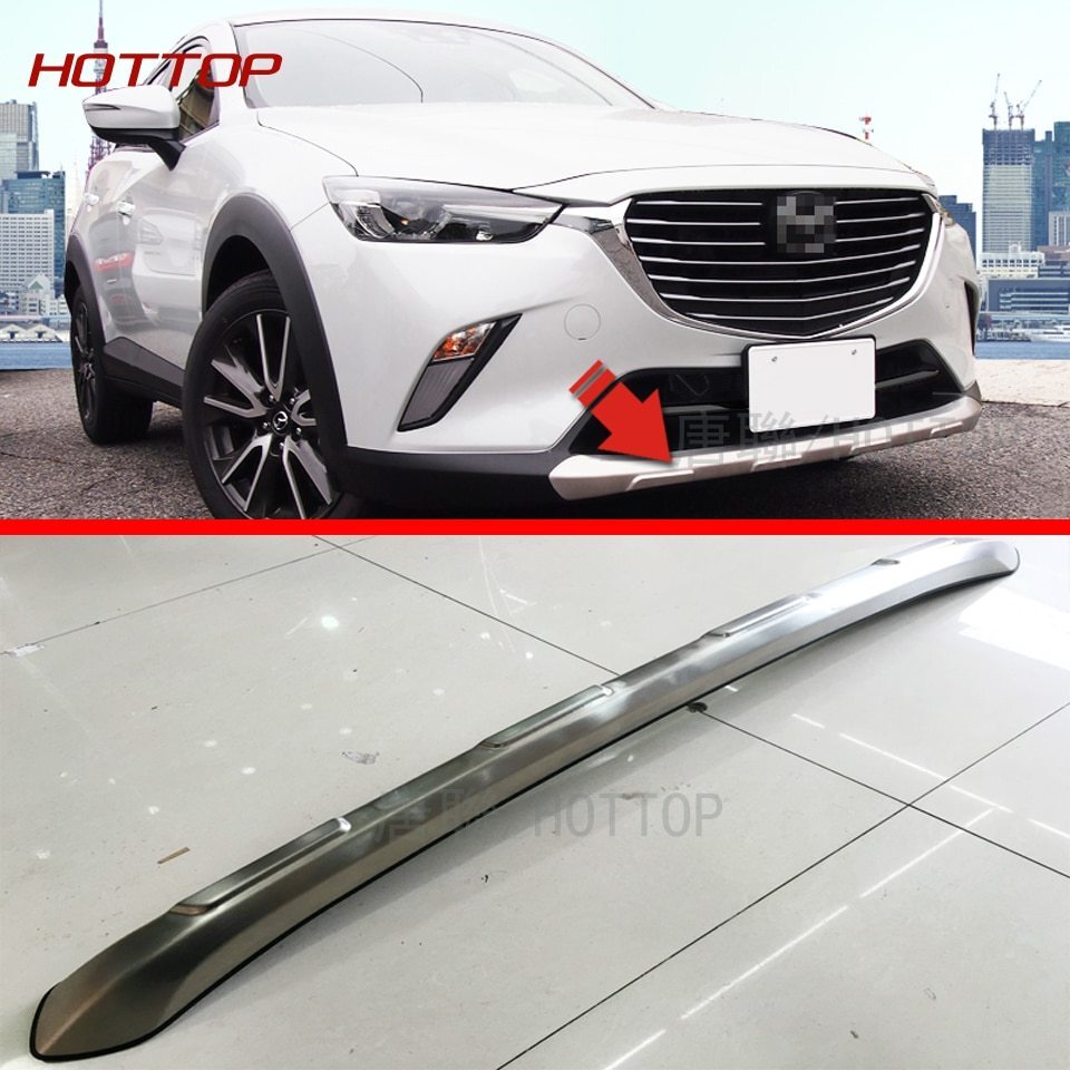 ●マツダ,CX-3,用,ステンレスフロント＆リアバンパースキッドプロテクターガード,2015-18,カー用品,カスタムパーツ_画像7