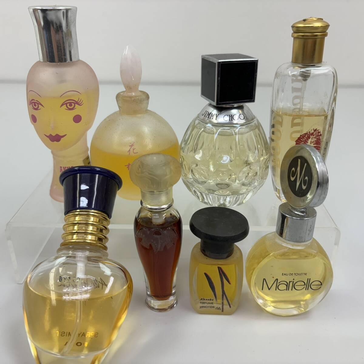 240510C perfume cologne large amount set sale approximately 19 piece set CHANEL Dior DOLCE&GABBANA JIMMYCHOO Chloe ALLURE JAGUAR Marielle various secondhand goods 