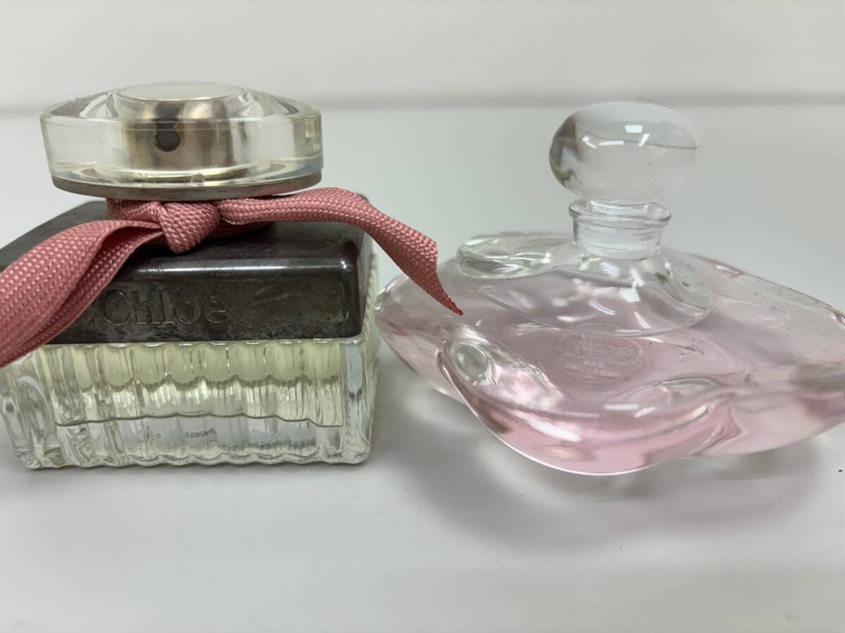 240510C perfume cologne large amount set sale approximately 19 piece set CHANEL Dior DOLCE&GABBANA JIMMYCHOO Chloe ALLURE JAGUAR Marielle various secondhand goods 