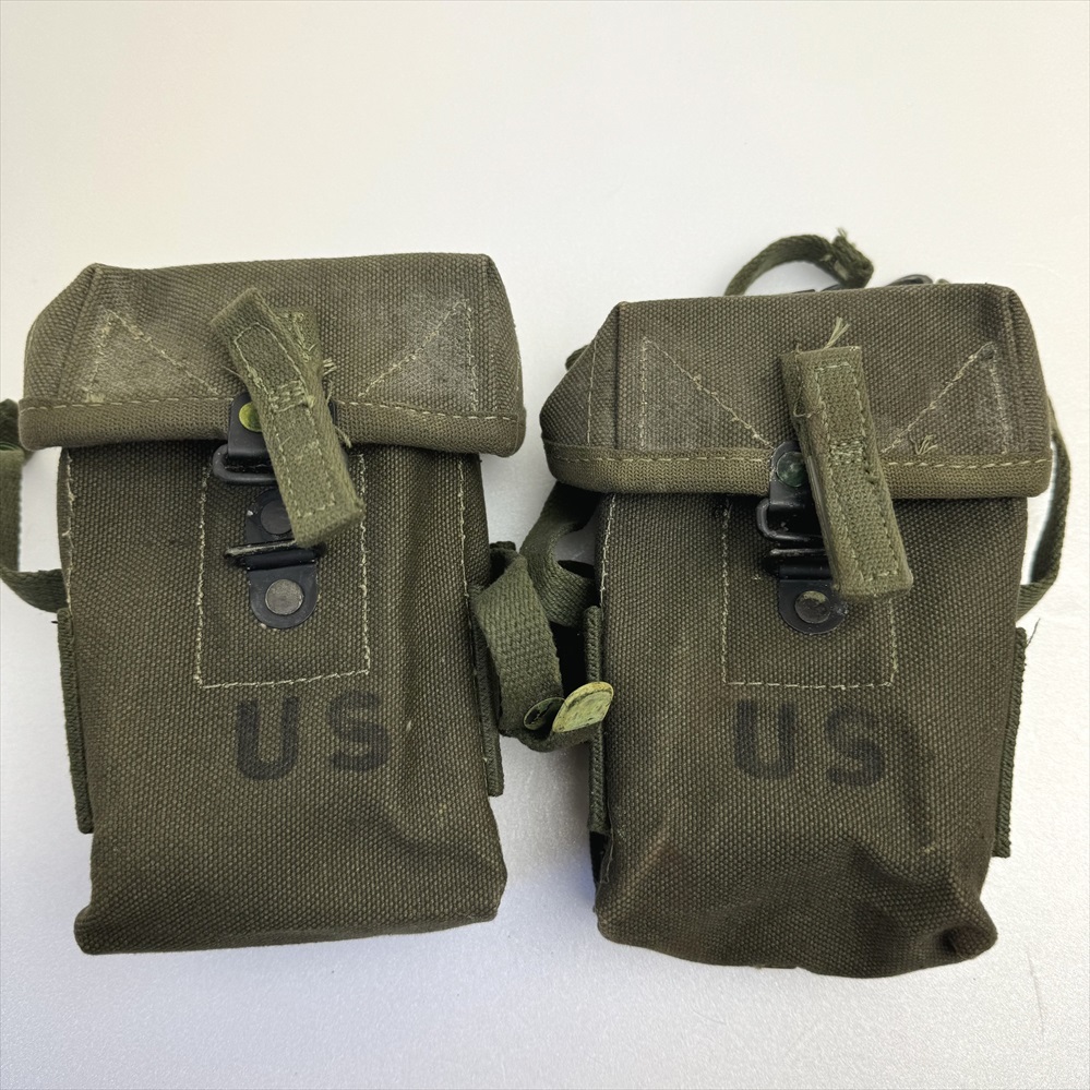  не использовался Вьетнам битва America армия M1956(M56) более поздняя модель универсальный amnishon сумка универсальный подсумок для магазинов 2 шт. комплект 