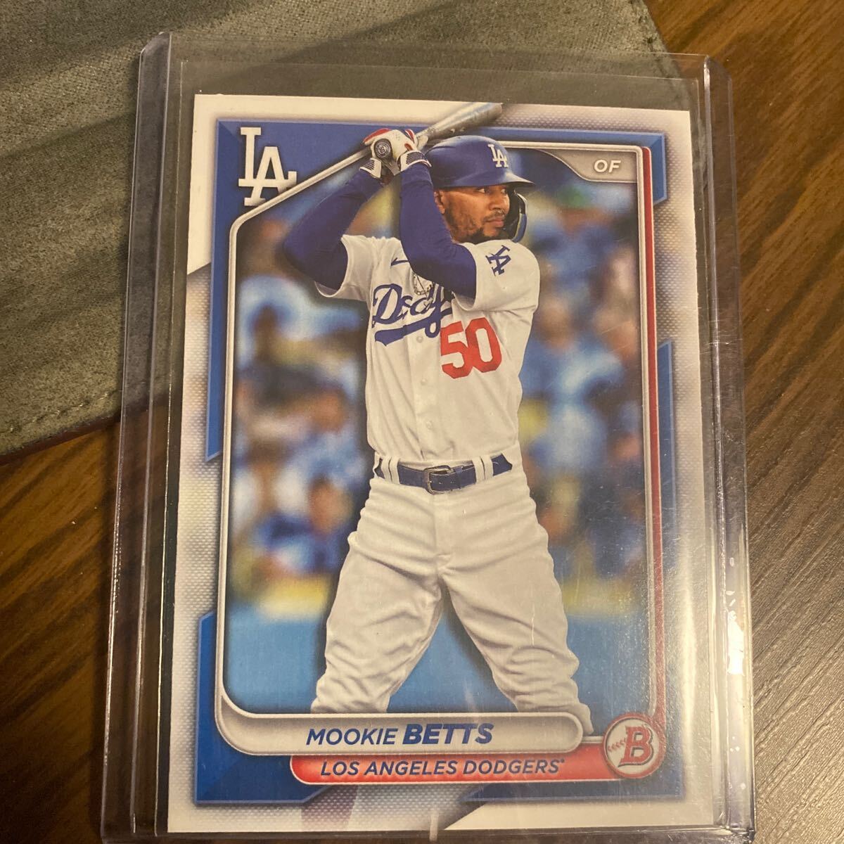 Betts 2024 MLB topps bowman panini baseball パラレルカード_画像1