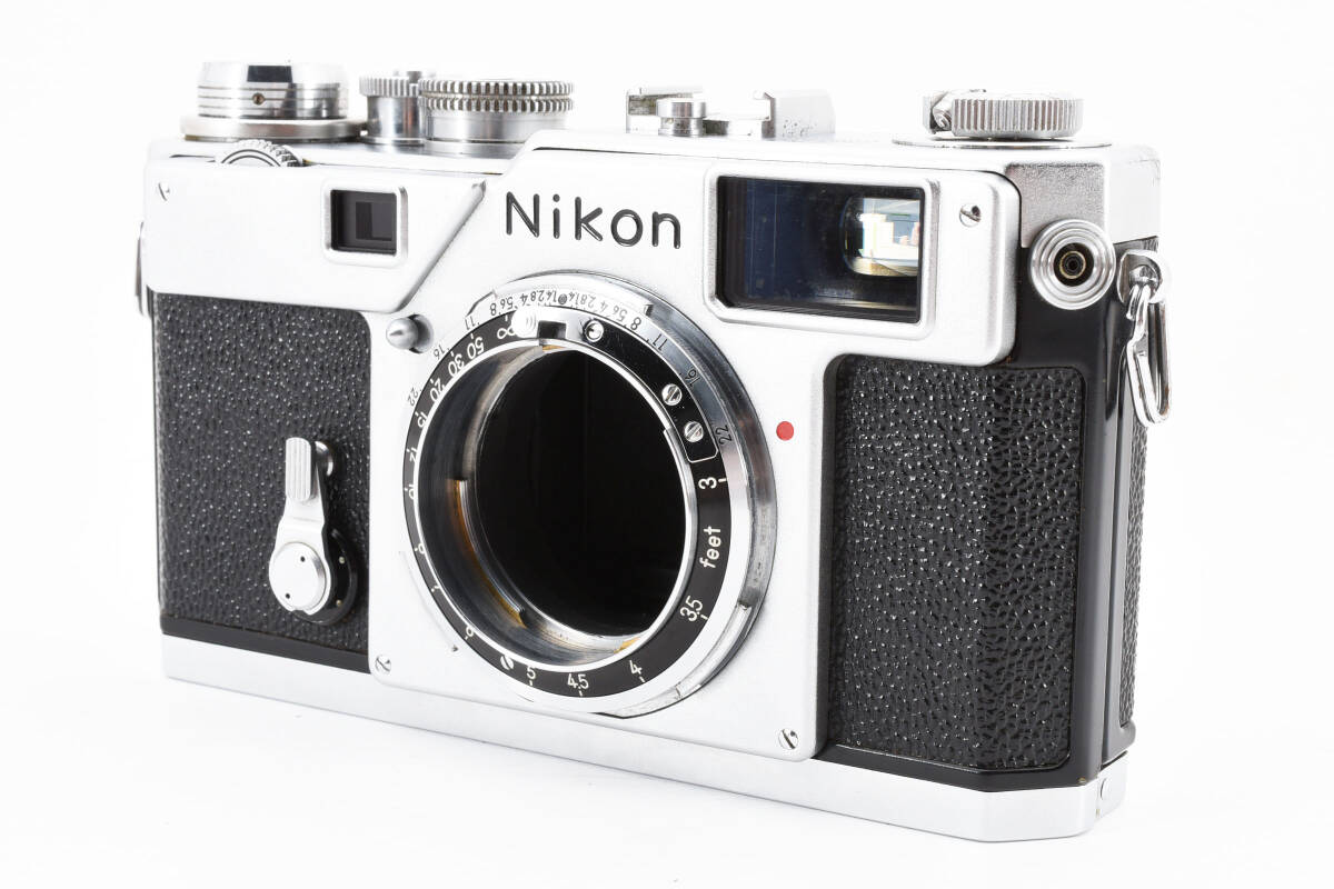 ★☆【動作OK＋外観美品！】 #2131435 ニコン Nikon S3 シルバー ボディ フィルム レンジファインダーカメラ☆★_画像1