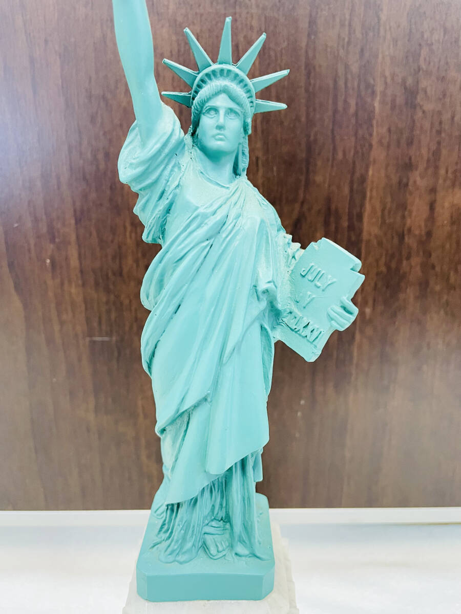 自由の女神 アメリカ製 オブジェ お土産品 インテリア アンティーク 現状品_画像5