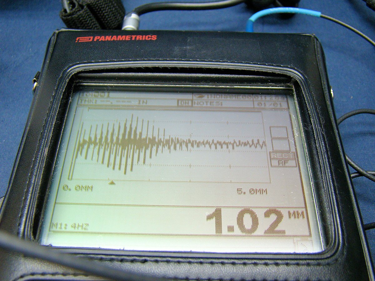 Panametrics MODEL25DL-PLUS 超音波厚さ計 PLUS パナメトリクス olympus オリンパス MODEL 25DL PLUS 中古_画像2