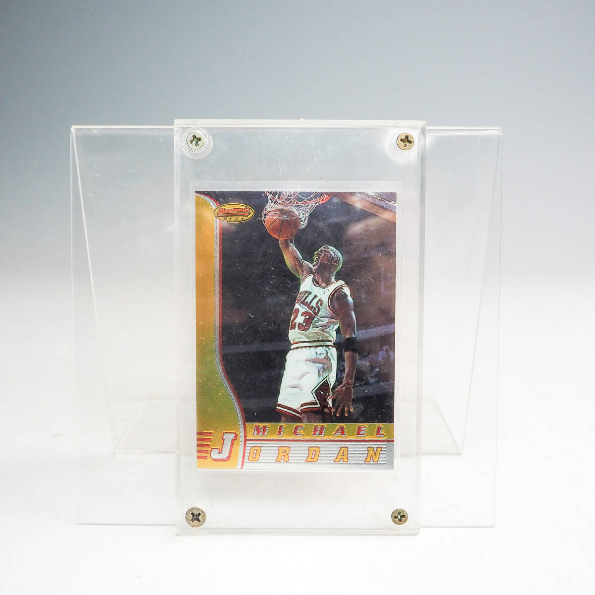 BOWMAN'S Best #80 1996-97 MICHAEL JORDAN マイケルジョーダン Chicago Bulls シカゴブルズ カード コレクション NBA ②K5255の画像1