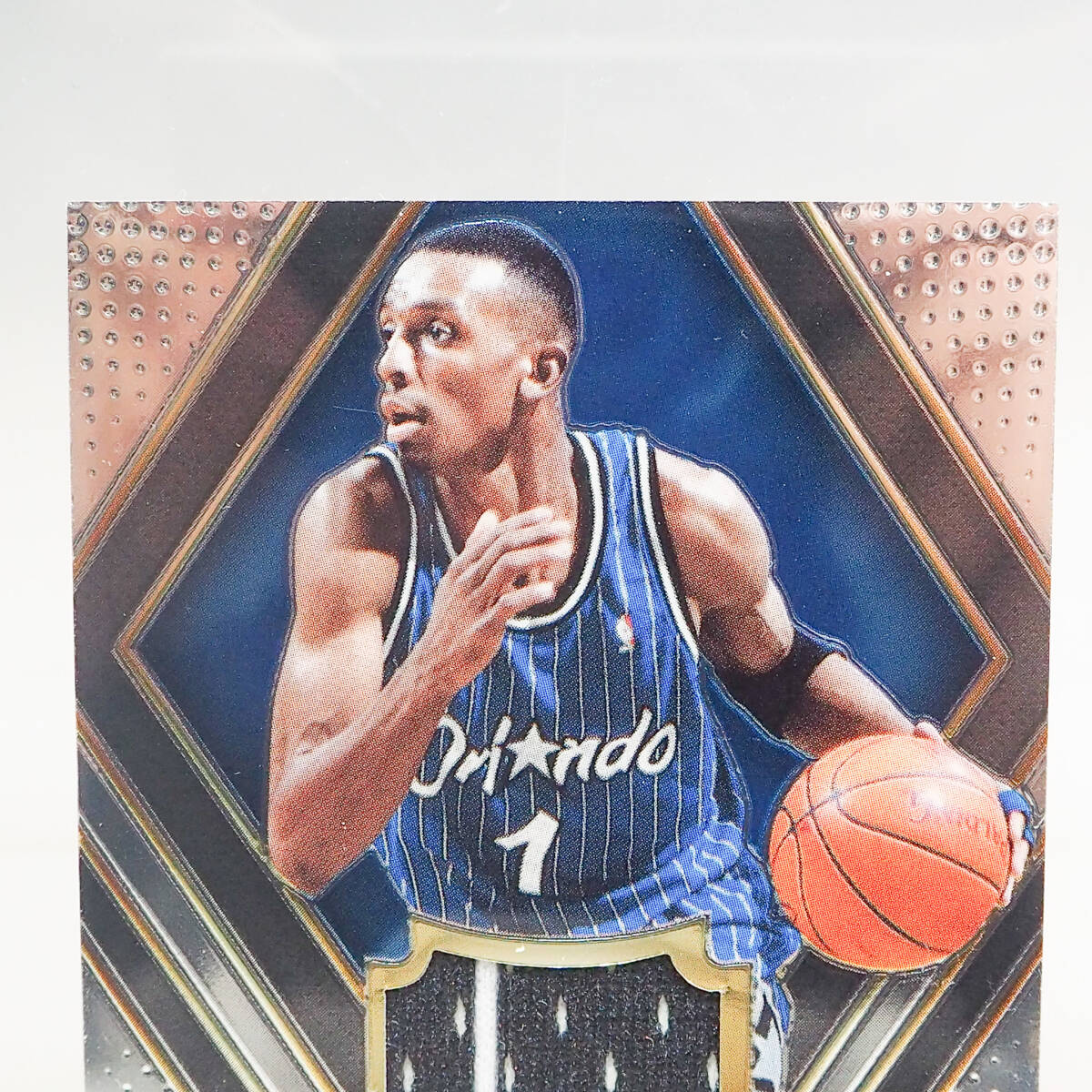 2014-15 Panini Select Anfernee Hardaway ペニーハーダウェイ Orlando Magic ゲーム使用パッチ カード NBA K5246_画像2