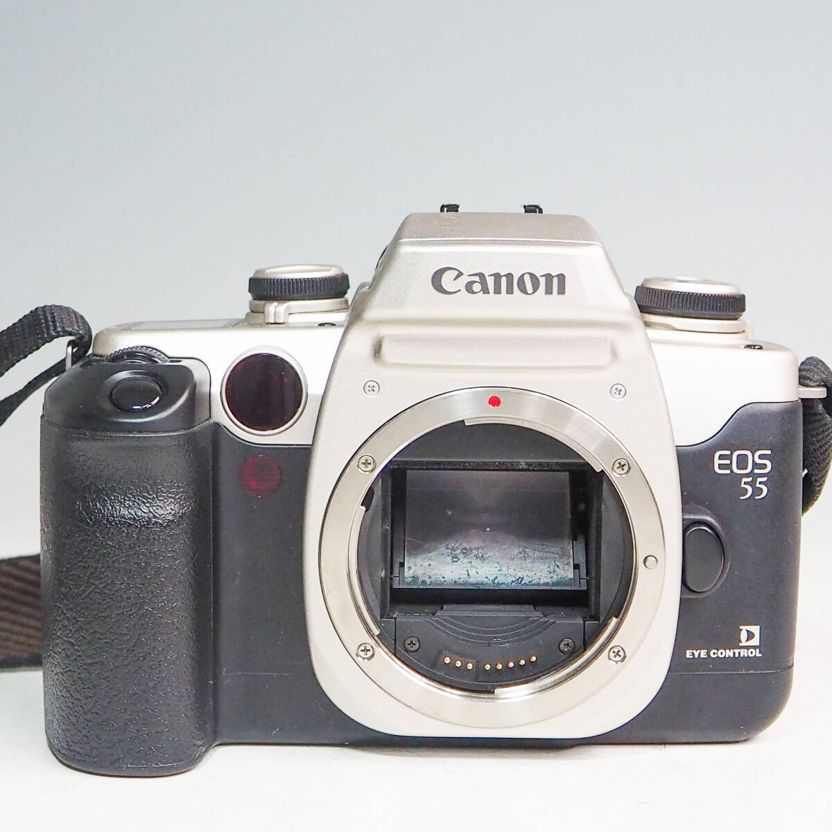 【ジャンク】Canon キヤノン 一眼レフ フィルムカメラ EOS55 ZOOM LENS ズームレンズ EF 24-85mm 1:3.5-4.5 K5321_画像8