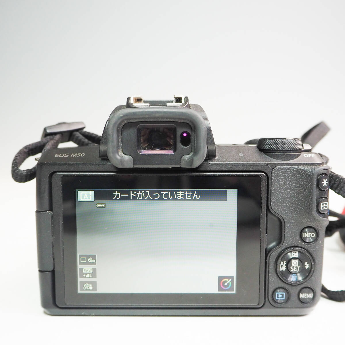 Canon キヤノン ミラーレスデジタルカメラ EOS M50 レンズ CANON ZOOM LENS キヤノンズームレンズ EF-M 15-45mm 1:3.5-6.3 K5304_画像5