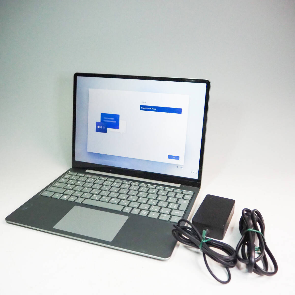 Microsoft マイクロソフト Surface サーフェス Laptop Go2 ラップトップゴー2 MODEL 2013 ノートパソコン 12.4インチ K5351_画像1