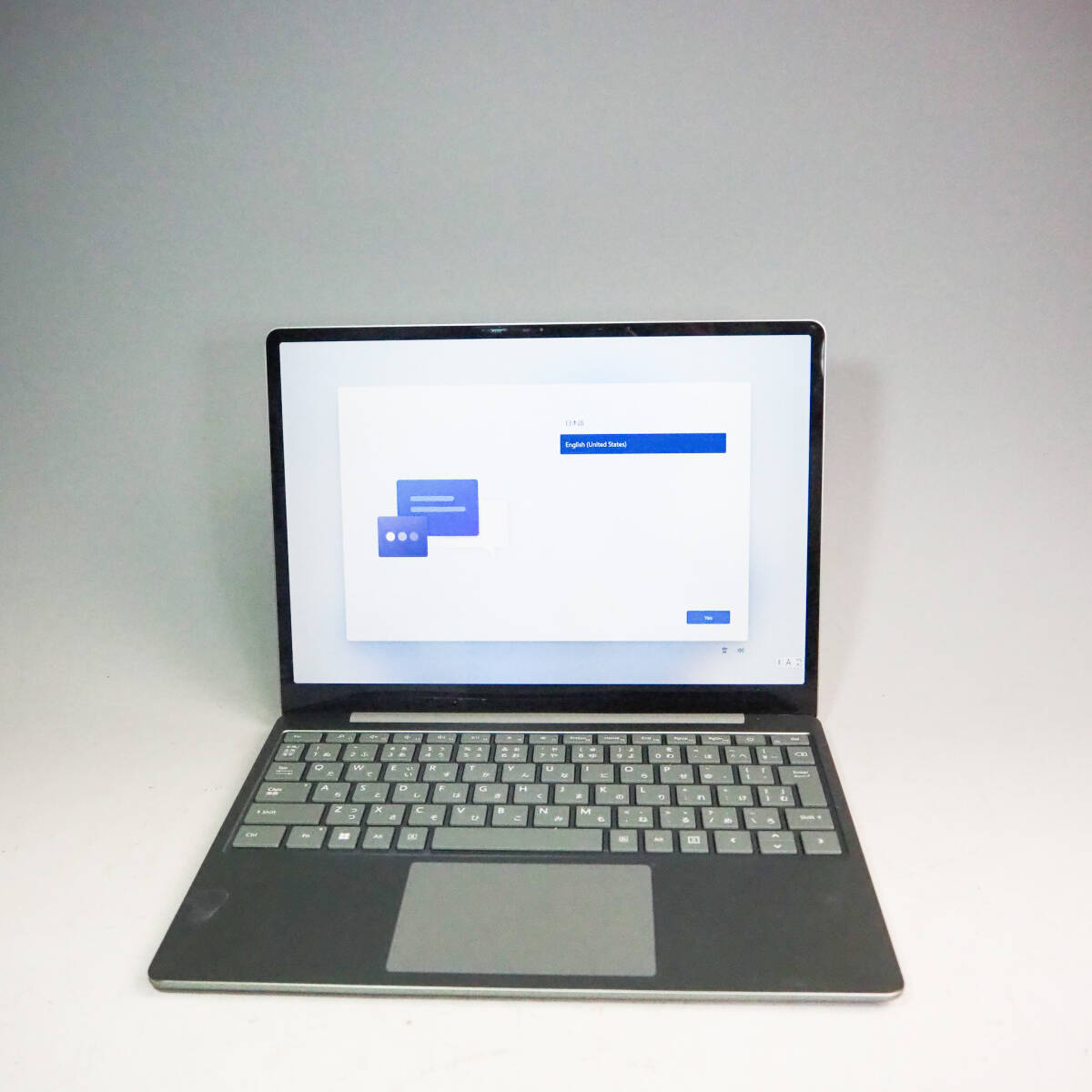 Microsoft マイクロソフト Surface サーフェス Laptop Go2 ラップトップゴー2 MODEL 2013 ノートパソコン 12.4インチ K5351_画像3