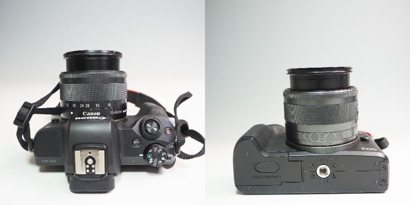 Canon キヤノン ミラーレスデジタルカメラ EOS M50 レンズ CANON ZOOM LENS キヤノンズームレンズ EF-M 15-45mm 1:3.5-6.3 K5304_画像8