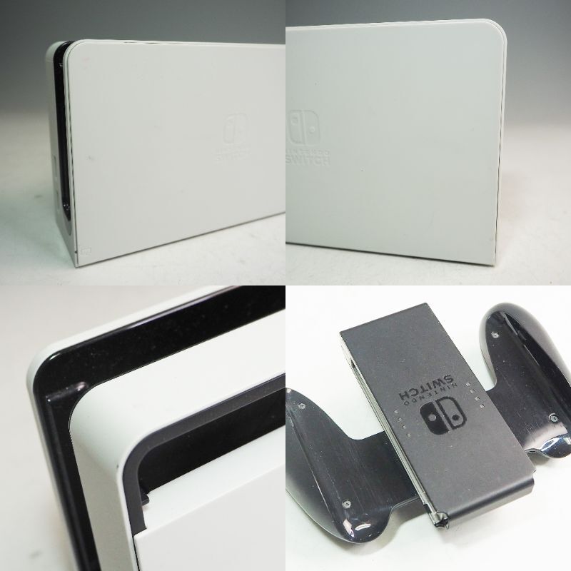 Nintendo ニンテンドー Switch スイッチ 周辺機器 セット ドック HEG-007 ホワイト Joy-Conストラップ 充電グリップ CO3357_画像9