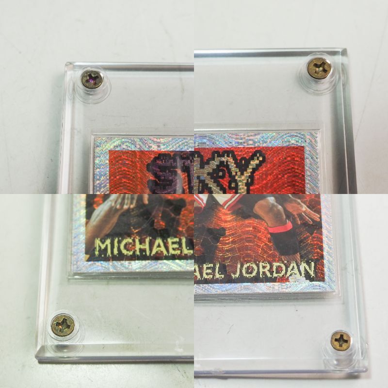 TOPPS 1995-96 Chrom Sticky Fingers スティッキーフィンガー Michael Jordan マイケルジョーダン カード コレクション NBA K5252_画像9