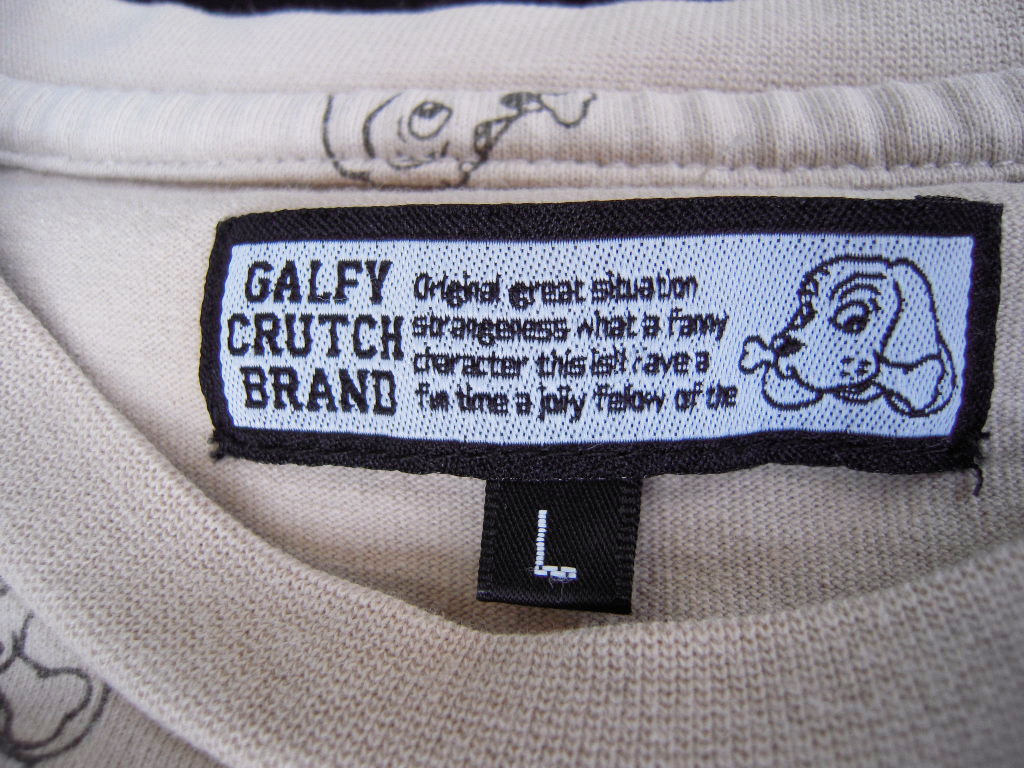 *GALFY CRUTCH/ Gulf .-* T-shirt * Gulf .- Classic *L*