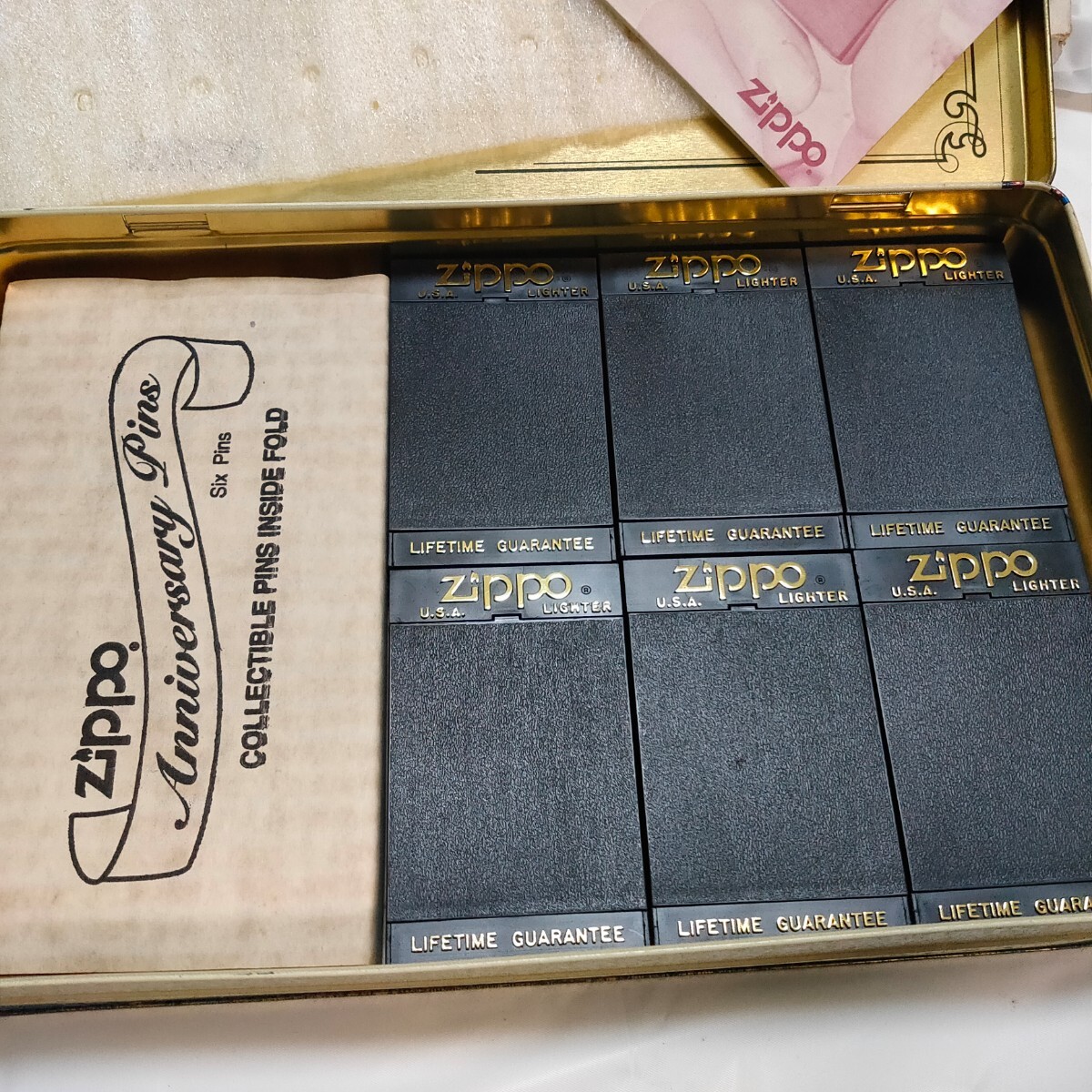 ZIPPO 60TH Anniversary 1932-1992 6個セット 展示未使用品_画像10