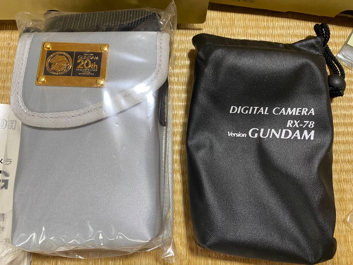 ガンダム 20th デジタルカメラ リコー DC-3G デジカメ ジオン軍モデル 未使用 アニメディア 当選品