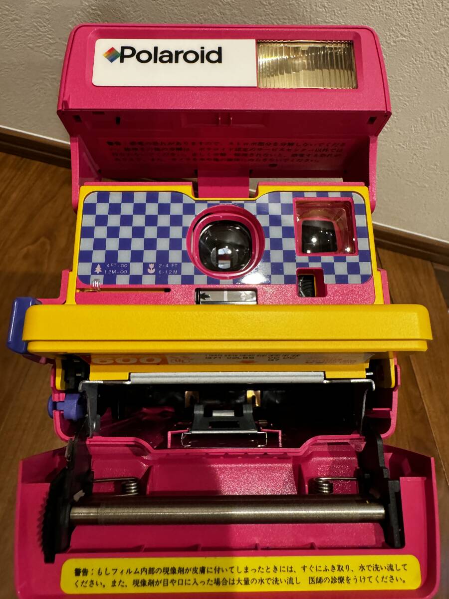 【超希少】Polaroid ポラロイド 636 Pop Pink Model _画像2