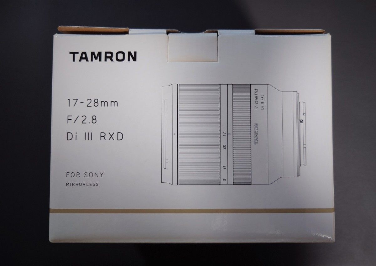 TAMRON(タムロン) 17-28mm F/2.8 Di III RXD　ソニーEマウント用(Model A046)（元箱付）