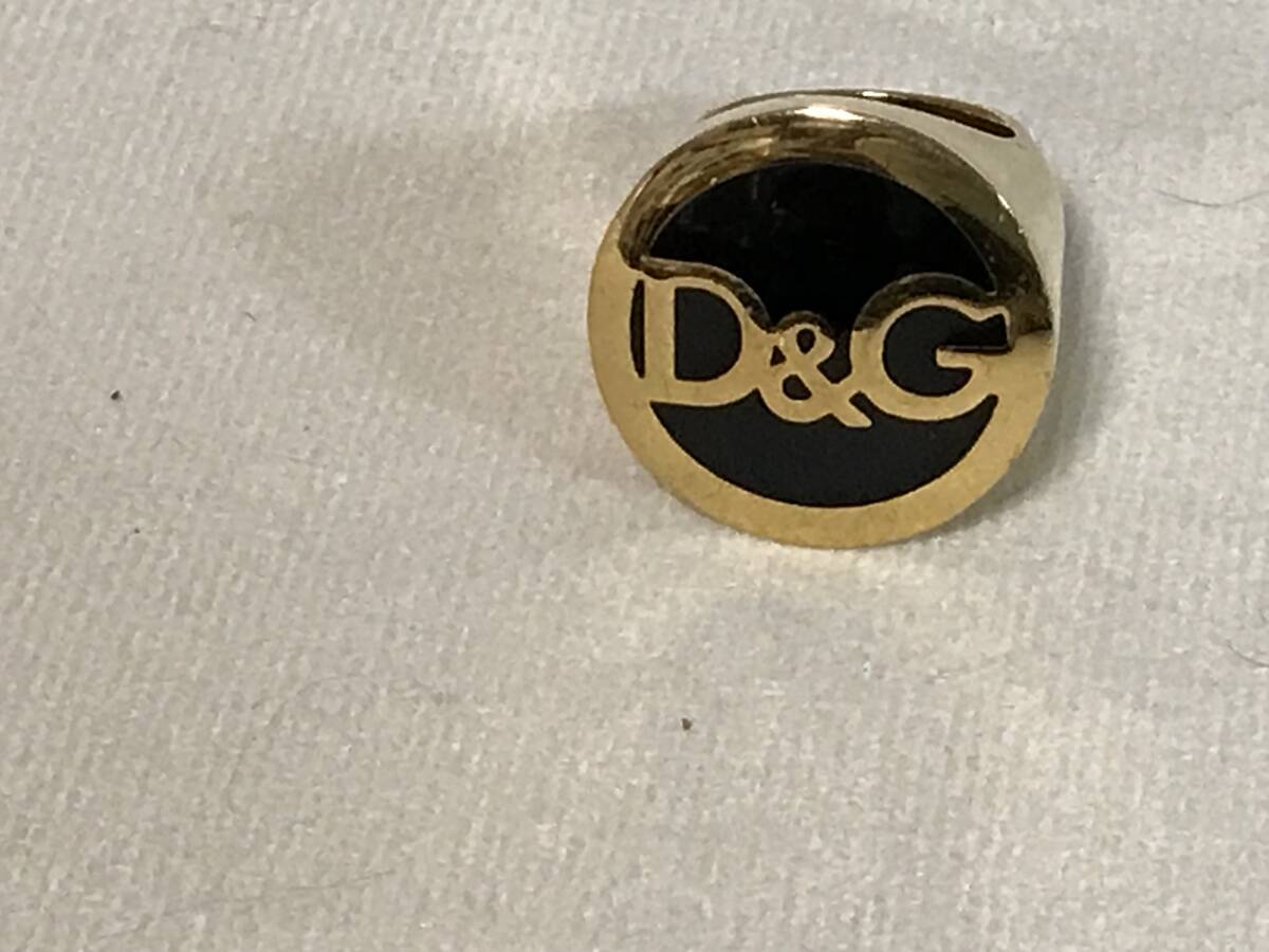  прекрасный товар Dolce & Gabbana D&G кольцо кольцо подлинный товар Y500 из 