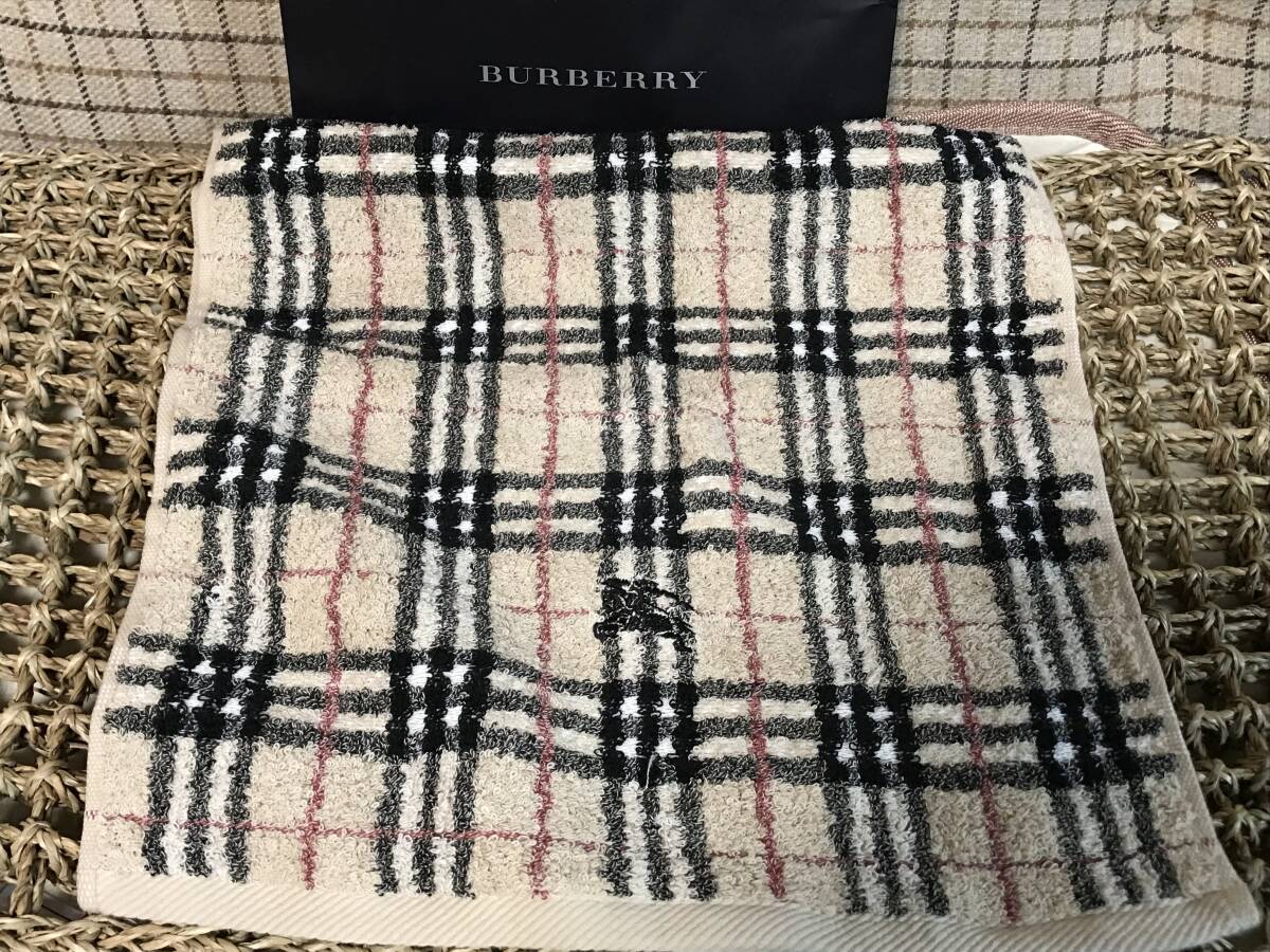 Burberryバーバリータオル2枚セット本物￥500から_画像2