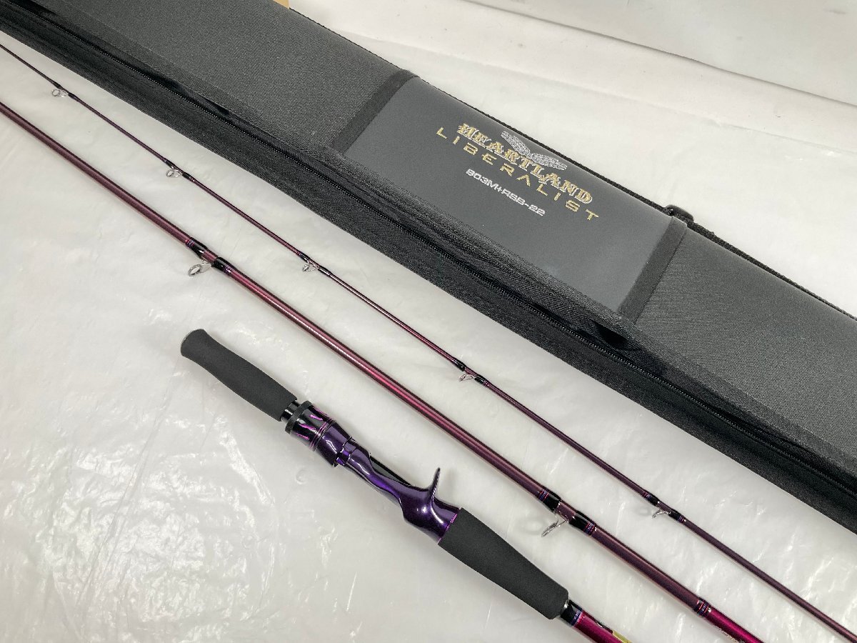 ★DAIWA ダイワ ロッド ハートランド リベラリスト 803M＋RSB-22 中古 １円スタート★_画像1