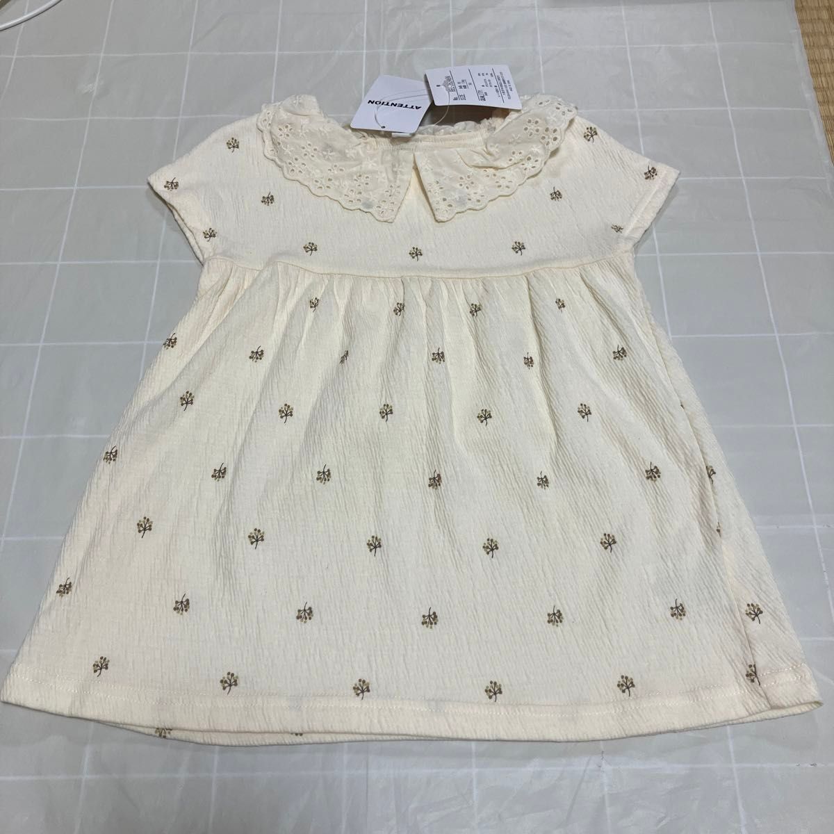 新品★ 子供服 女の子 ワンピース チュニック 半袖　サイズ90