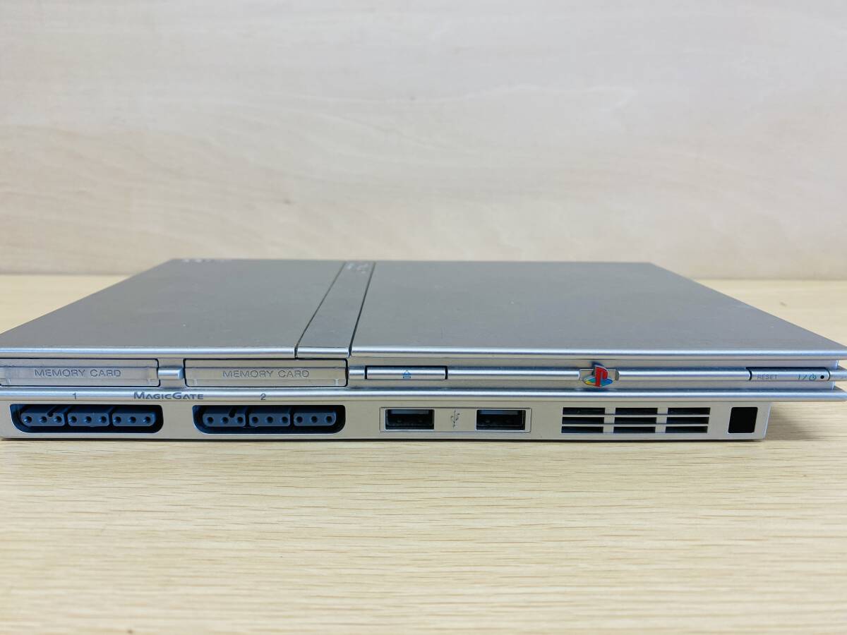 【動作未確認】SONY Play Station ２ PS2 薄型 本体 SCPH-77000　シルバー_画像1