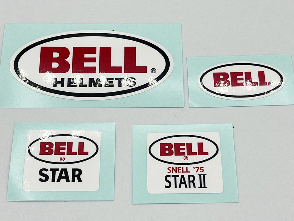 BELL 楕円小 ステッカー / ヘルメット BELL STAR_画像2
