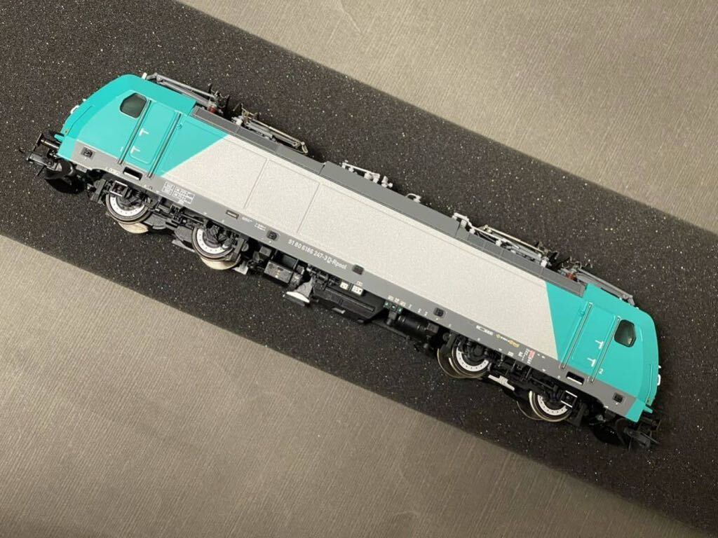 訳あり RAILPOOL 186 電気機関車 （ Roco 製品） アナログで動作します。の画像6