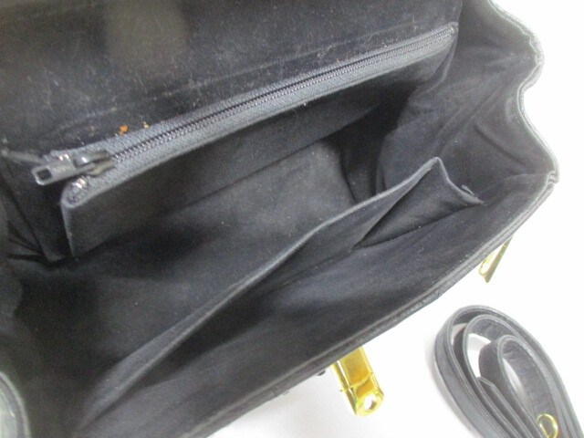 P110/ Ostrich кожаный кожа кожа чёрный черный 2way плечо ручная сумочка 