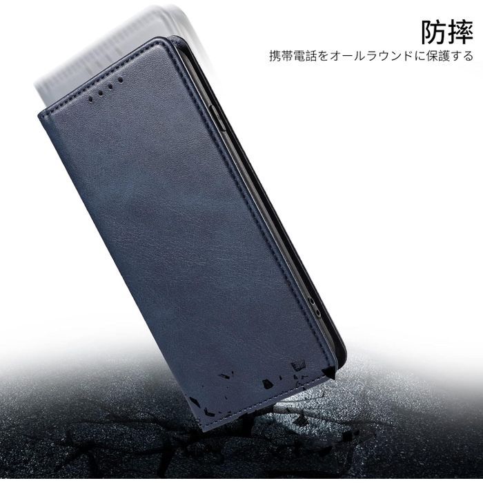 【W04】iPhone7／8 SE2 SE3対応 カード収納手帳型レザーケース