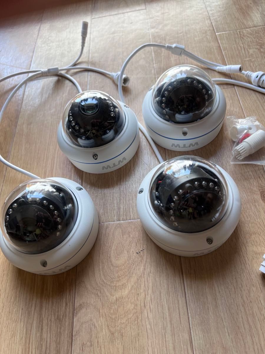 4台ドームカメラ WTW-XPDR249GW33 ネットワークカメラ 防犯 4台ドームカメラ WTW-XPDR249GW33 ネットワークカメラ 防犯