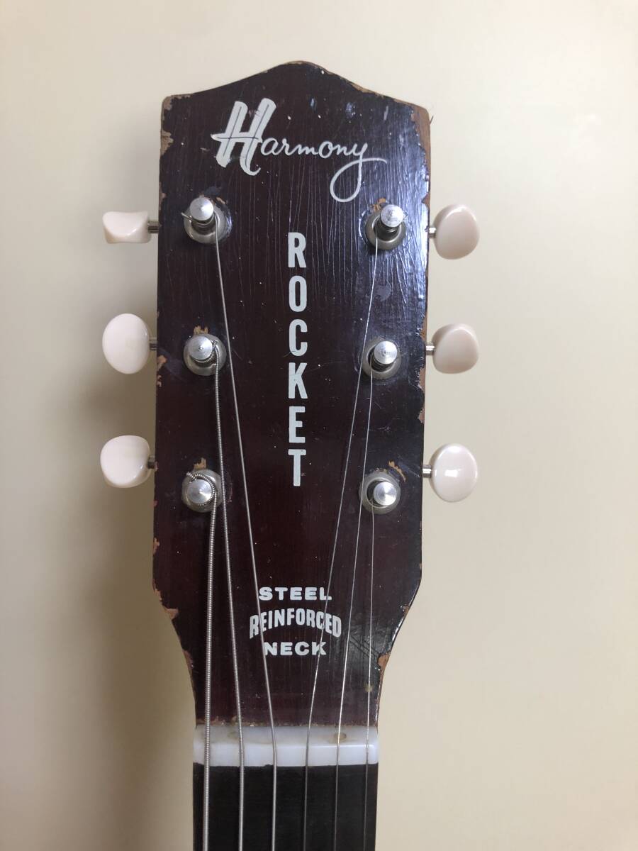 ビンテージ　1960年代初期　Harmony Rocket H-59 ホローボディ　エレキギター　3ピックアップ 貴重品_画像3