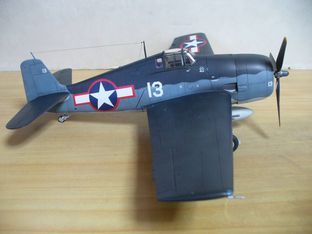 完成品　1/48　グラマン F6F-3 ヘルキャット_画像8