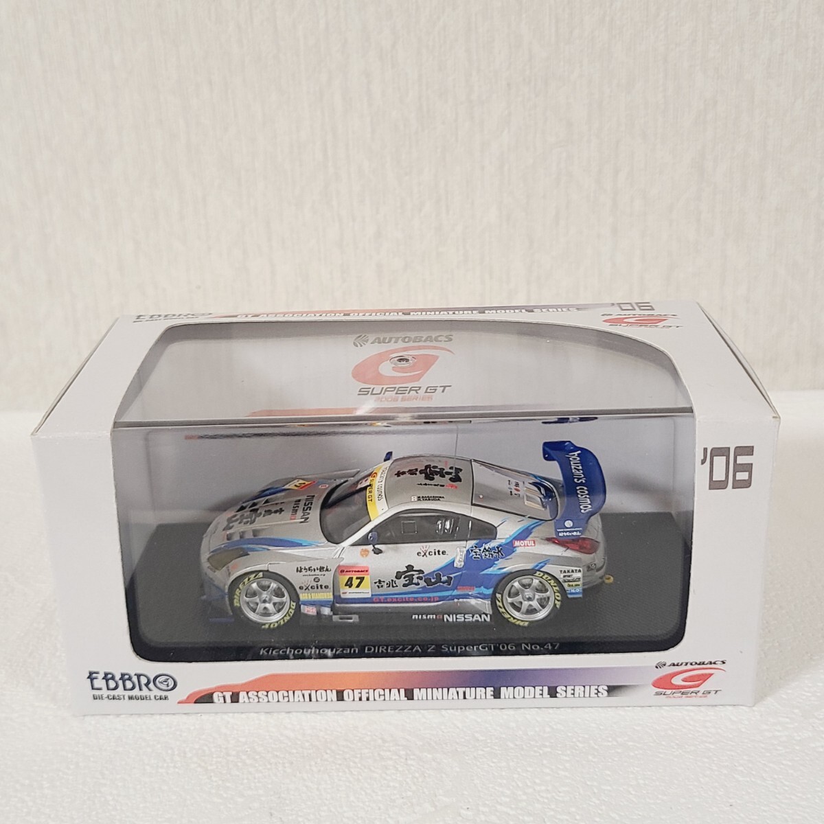 送料無料 即決 EBBRO エブロ 1/43 キッチョウ宝山 DIREZZA 送料無料 即決 EBBRO エブロ 1/43 キッチョウ宝山 DIREZZA