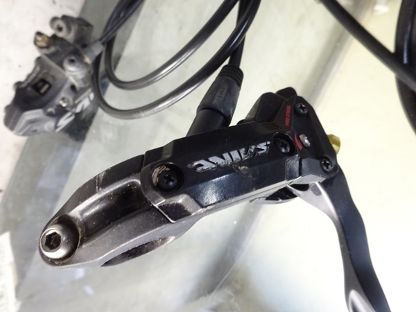 ^ Shimano SAINT oil pressure brake front and back set hose length unknown BL-M810 BR-M810 operation normal ^980