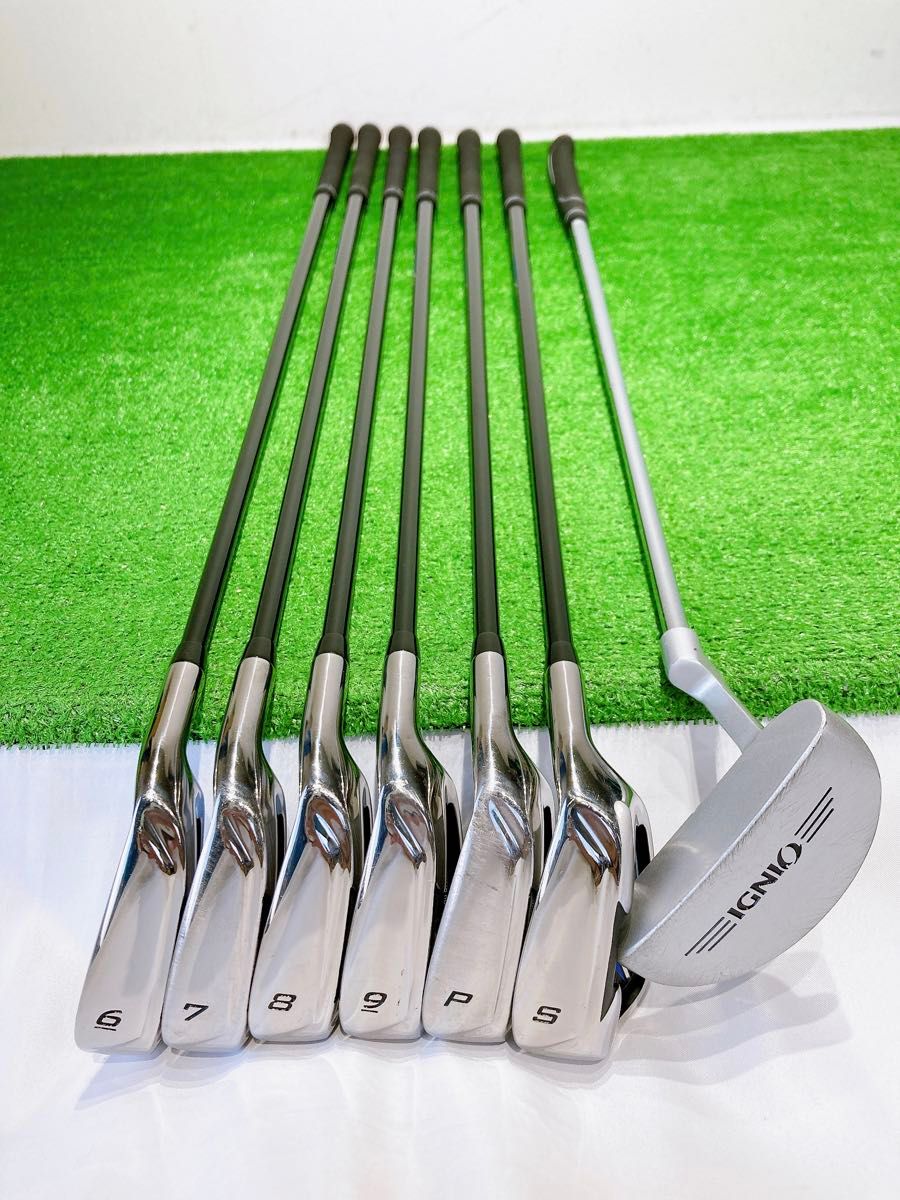 初心者様向け メンズ ゴルフセット IGNIO イグニオ FLEX R TI 初心者様向け メンズ ゴルフセット IGNIO イグニオ FLEX R TI